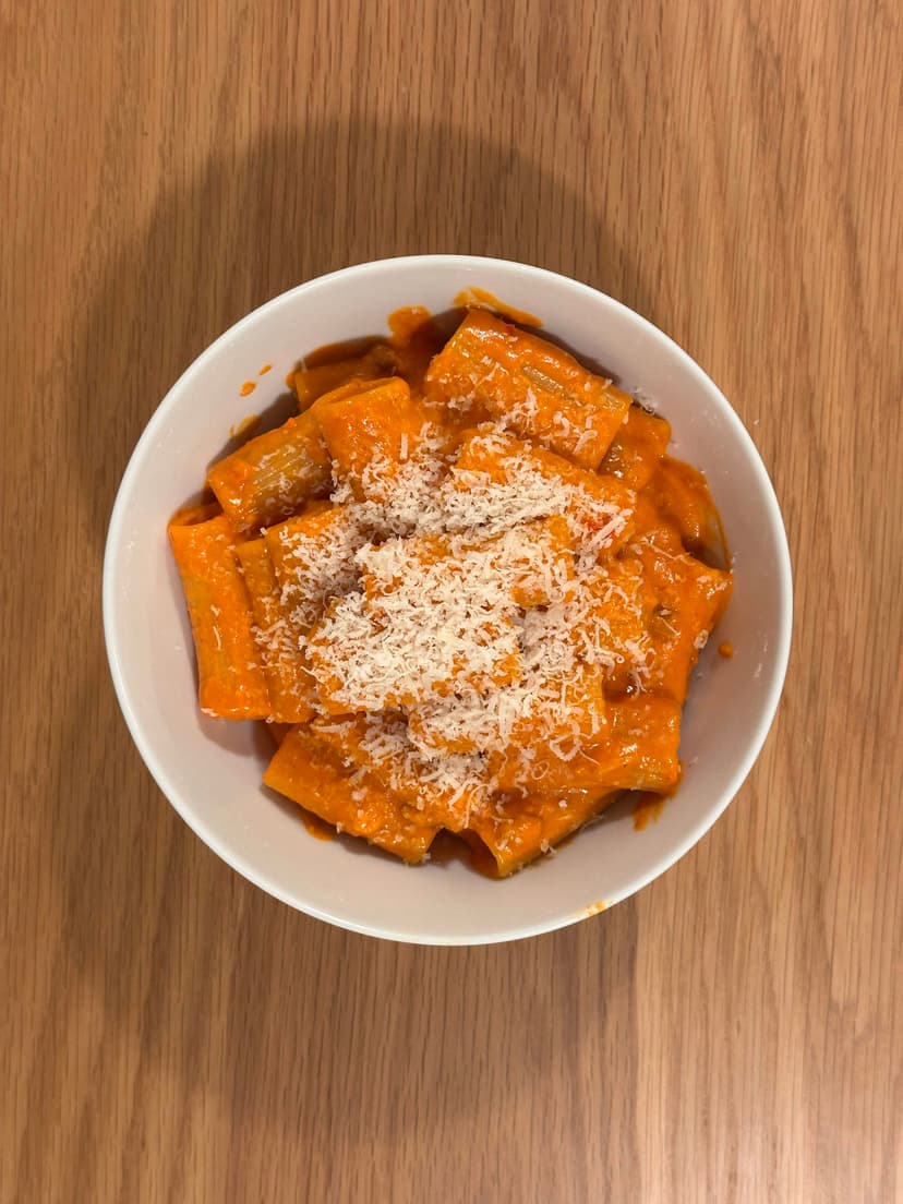 Spicy Vodka Pasta